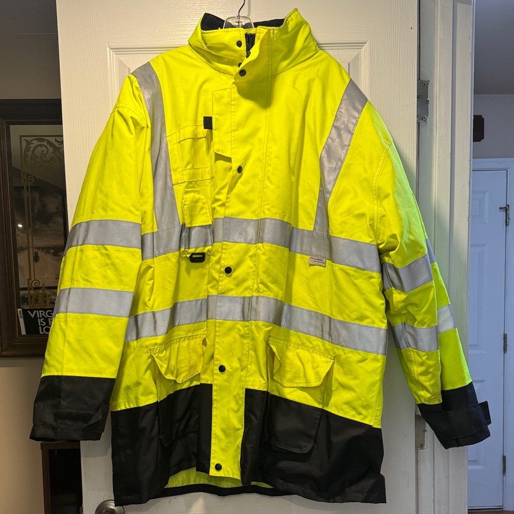 Safety Gear Quilt Lined Heavy Duty Jacket